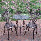 Oakland Living 3-Piece Rose Bistro Set - Image 6