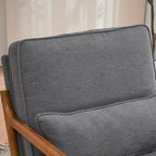 Karl home Accent Chair Mid-Century Modern Chair - Image 6