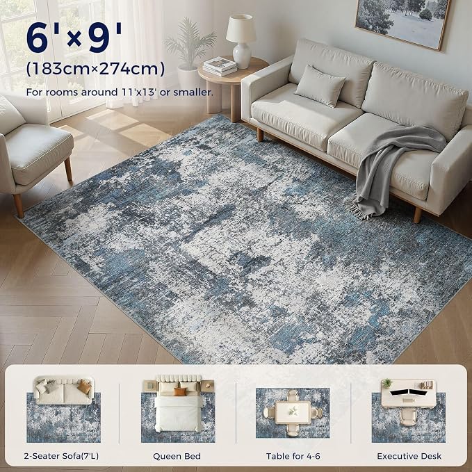DMOYEST Area Rug Living Room Rugs - Image 6