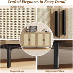 JASIWAY Buffet Cabinet with Storage, Modern Coffee Bar Cabinet Console Table - Image 5