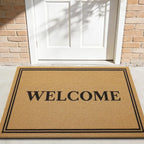 OLANLY Front Door Mat, Low Profile Doormat, Stain and Fade Resistant, - Image 2