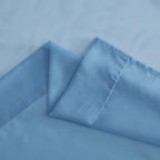 NICETOWN Voile Sheer Stone Blue Curtains 84 Inches Long, Grommet Airy & - Image 6