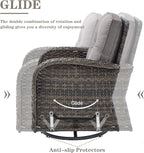 Belord Small Conversation Sets Patio Funiture - Image 5