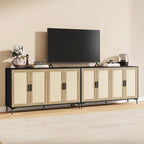 JASIWAY Buffet Cabinet with Storage, Modern Coffee Bar Cabinet Console Table - Image 11