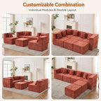 MONVANE Modular Sectional Cloud Couch - Image 4