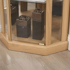 Corner Curio Cabinet, 150lbs Heavy Duty Glass Display Cabinet - Image 5