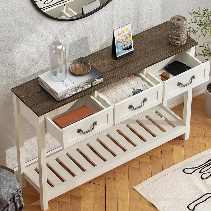 ChooChoo 47" Farmhouse Console Table - Image 4