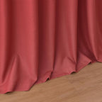 Christmas Red Linen Curtains 96 Inches Long - Image 9