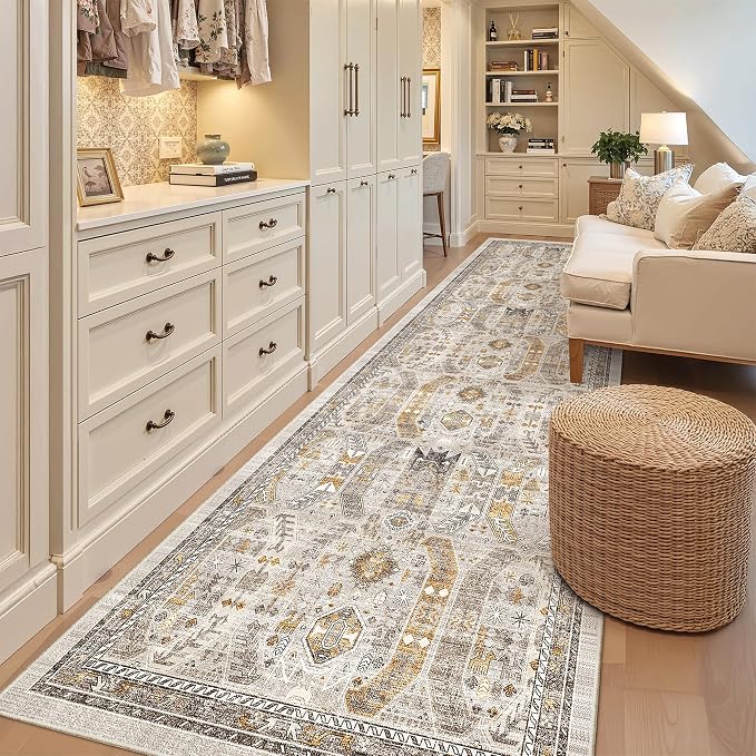 Madane Hallway Runner Rug 3x10 Washable Kitchen Runners 10ft, Low-Pile - Image 5