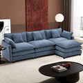 Ihanherry 111.4" L Shaped Cloud Sofa by iHanHerry