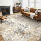LOONGRUG 6x9 Area Rugs Washable Neutral Modern Abstract Living Room Rug | Soft by LOONGRUG