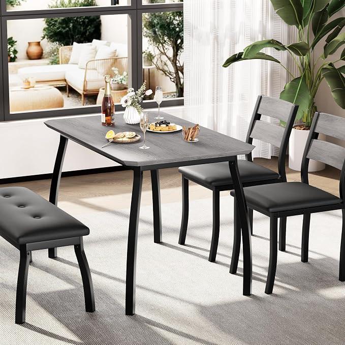 IDEALHOUSE 43'' Dining Table Set - Image 8