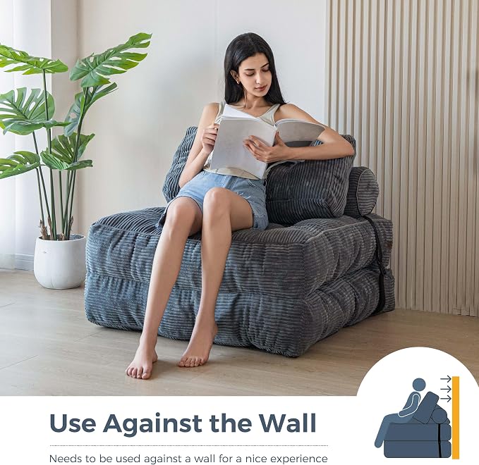 MAXYOYO Folding Sofa Bed, Convertible Sleeper Chair - Image 5