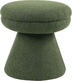 Furniture of America Rami Modern 18-inch Mushroom-Shape Upholstered Ottoman by FurnitureofAmerica