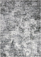 DMOYEST Area Rug Living Room Rugs 7x9 Washable Abstract Grey Carpet | Neutral - Image 9