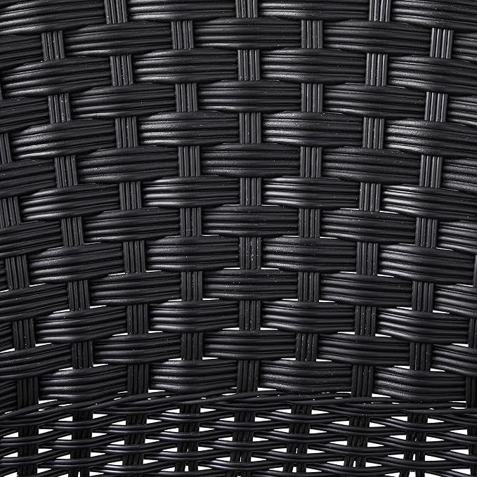 Jeco 3 Piece Rocker Wicker Chair Set - Image 7