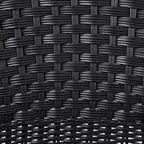 Jeco 3 Piece Rocker Wicker Chair Set - Image 7
