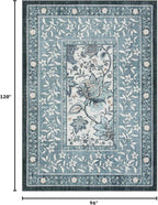 GarveeHome Provence 8x10 Area Rugs - Image 2