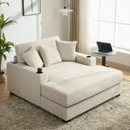 Merax Modern 55" Chaise Lounge - Image 4