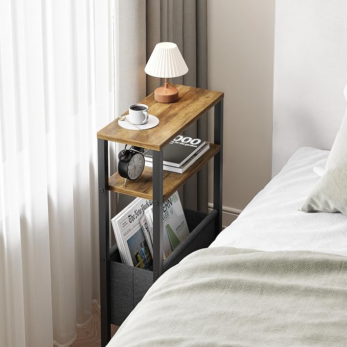 Narrow Side Table, Slim End Table - Image 5