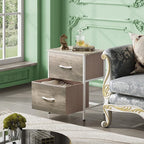 WLIVE Nightstand, 2 Drawer Dresser - Image 7