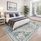 5x7 Area Rugs for Living Room, Large Washable Rug, Dining Room, Low Pile - Image 9