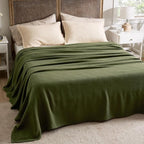 Bedsure GentleSoft 100% Cotton Large Blanket Oversized King - Image 5