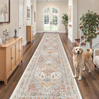 2'6 x 16' Runner Rug Non Slip, Washable Kitchen Rugs, Living Room, Extra Long - Image 3
