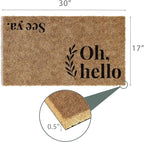 Barnyard Designs Front Door Welcome Mat | Printed Polyester Outdoor Rug - Image 3