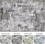 LOONGRUG 10x13 Area Rug Washable Large Neutral Modern Living Room Rug | - Image 9