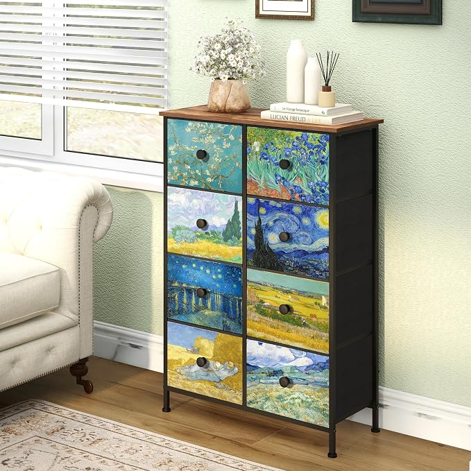 EXOTICA Tall Dresser with 8 Drawer - Image 2