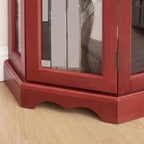 Glass Corner Display Cabinet - Image 9
