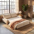 73.2" Sofa Bed Queen, 3-in-1 Pull Out Sofa Bed - Image 10