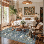 Living Room 6x8 Area Rugs: Farmhouse Washable Ultra Soft Carpet - Image 5