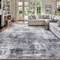 8x10 Area Rugs, Abstract Modern Ultra Soft Washable Rug, Non Slip Carpet by Yarooge
