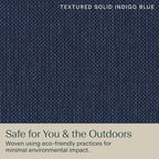 Honeycomb Outdoor Chaise Lounge Cushion - Image 7