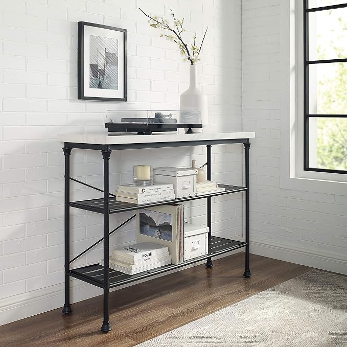 Crosley Furniture Madeleine Sofa Console Table - Image 6