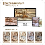 Brown Washable Rug 5x7 Area Rugs - Image 9