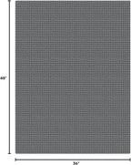 KOZYFLY Washable 3x4 Entry Area Rug, Braided Throw Rugs - Image 2