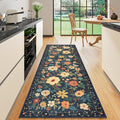 DUKINO 2x10 Runner Rug, Washable Kitchen Runner Rug Non Slip, Low Pile by DUKINO