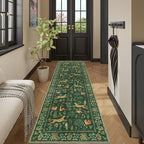 DUKINO 2x10 Kitchen Runner Rug, Soft Non Slip Animal Washable Rug, Non-Shedding - Image 6