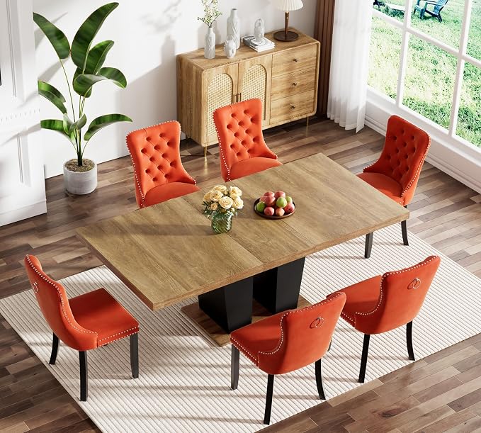Henf 7 Pieces Extendable Dining Table Set - Image 2