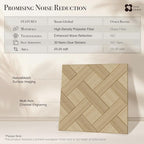 Soon Global Acoustical Wall Panels, 6-Piece 23.62 X 23.62 Inches Art Acoustic - Image 6