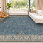 Blue Big Rugs for Living Room - Image 8