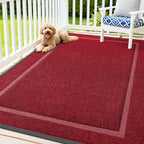 OLANLY Front Door Mat Outside 71x47, All-Season Heavy-Duty Rubber Doormat | by OLANLY