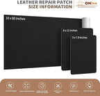 ONine Leather Repair Patch, Self-Adhesive Couch Patch，Multicolor Available - Image 4