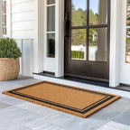 Barnyard Designs Natural Coco Coir Non-Slip Doormat | Heavy-Duty Welcome Mat - Image 4
