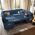 LINSY HOME Sectional Sleeper Sofa by LINSYHOME