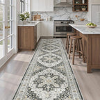 Madane Hallway Runner Rug 2'6''x12' Kitchen Runners Vintage, Entryway and by Madane