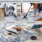 3x10 ft Long Hallway Runner Rug Non-Slip Washable Kitchen Floor Rug - Image 7
